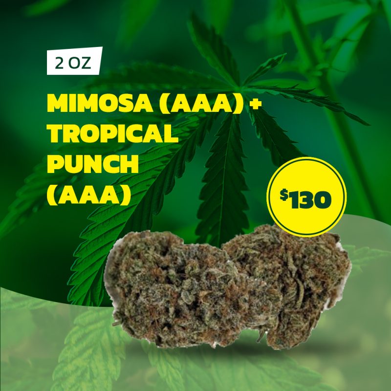 2 Oz Deal Mimosa + Topical Punch at Top Shelf BC