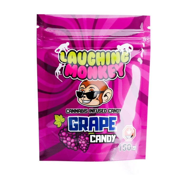 Buy Laughing Monkey Grape Edible (150MG) Online at Top Shelf BC