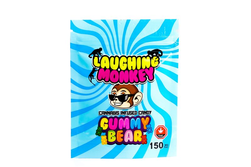 Buy Laughing Monkey Gummy Bears (150MG) Online at Top Shelf BC